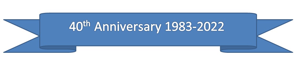 40th annivarsary sign 40th annivarsary sign